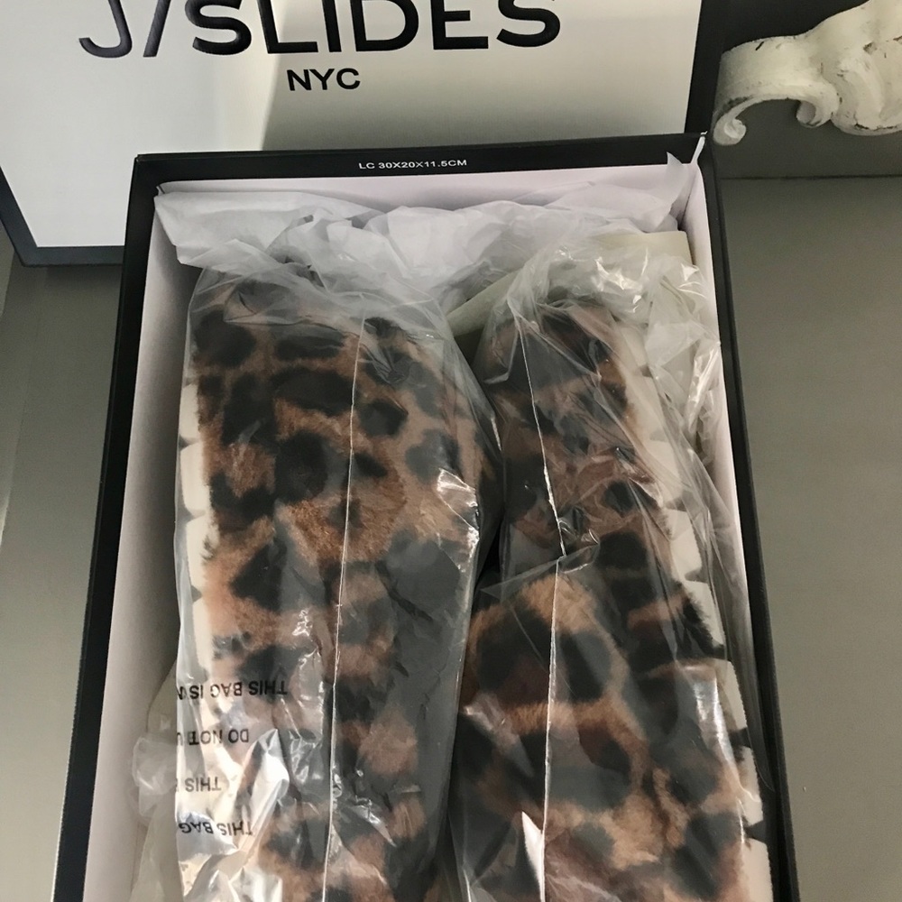 💝NWT GENUINE WOOL SHEARLING SANDALS SLIPPERS SLIDES J SLIDES💝 - Picture 7 of 12